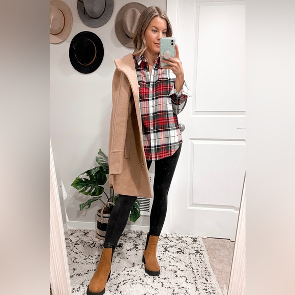 J. Crew Tan Wool "City Coat" - Picture 12 of 15